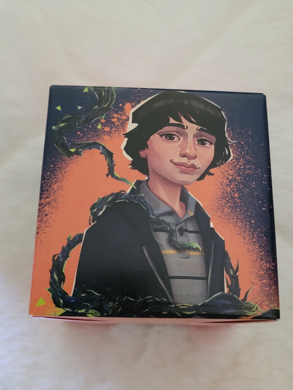 Netflix Stranger Things Gradient Red Yellow Orange Retro Art Print